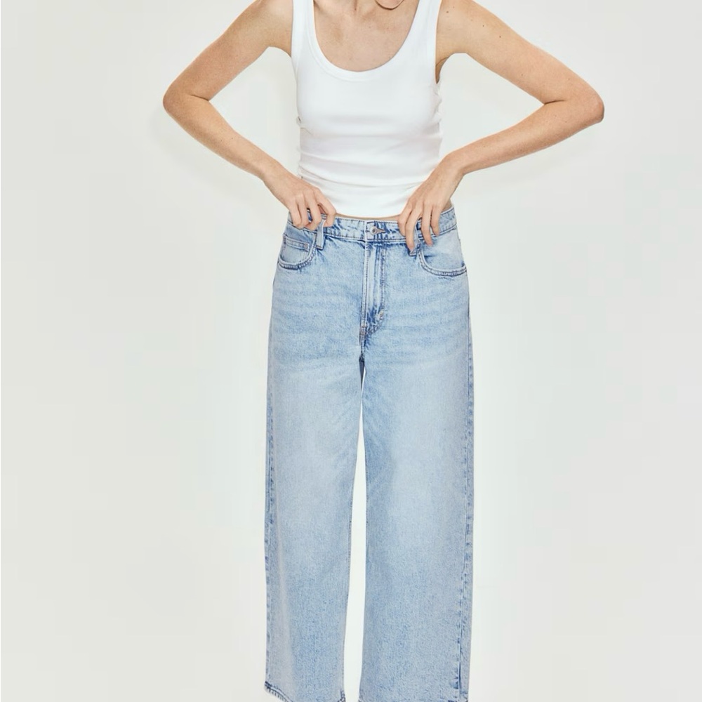 H&M Light Blue Denim Pants